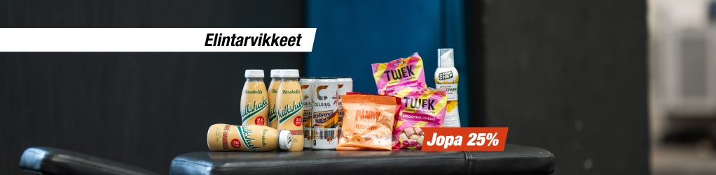 Elintarvikkeet jopa 25 %